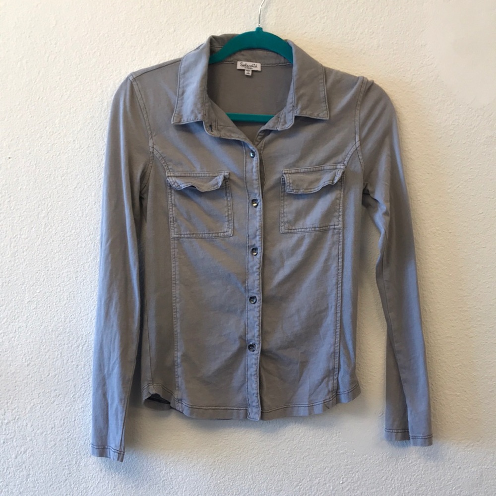 Nordstrom Splendid grey button down